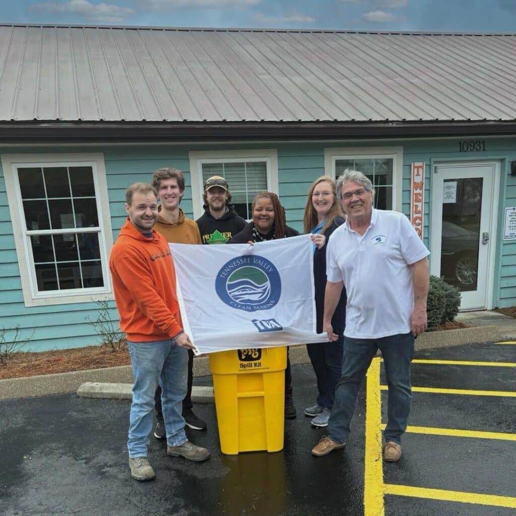 Tennessee Valley Clean Marina Certification Badge